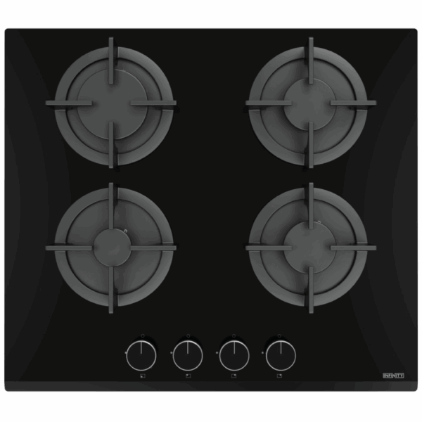 Plaque de cuisson INFINITY 4 Feux Vitro Noir H6042P30B
