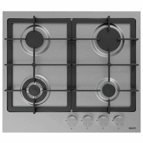 Plaque de cuisson INFINITY 4 Feux Fonte Inox H6504P27IS