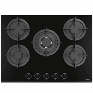 Plaque de cuisson INFINITY 5 Feux 70 Cm Vitro Noir H7010P30B