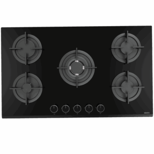 Plaque de cuisson INFINITY 90Cm 5 Feux Vitro Noir H9028P30B