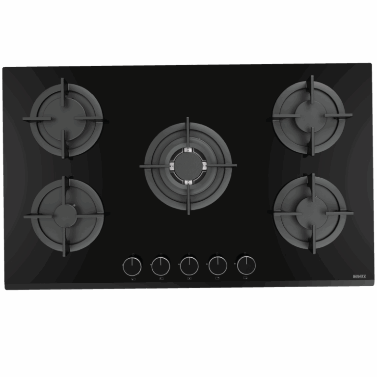 Plaque de cuisson INFINITY 90Cm 5 Feux Vitro Noir H9028P30B