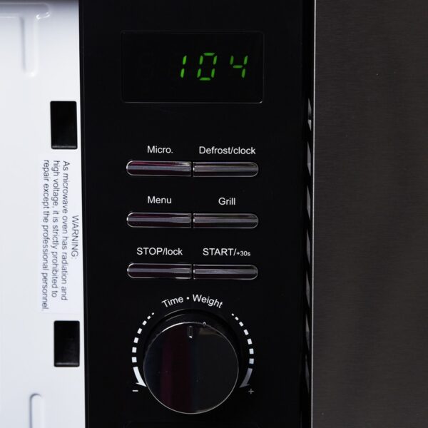 Micro-ondes encastrable FLORENCE 20L Noir/InoxHK-393
