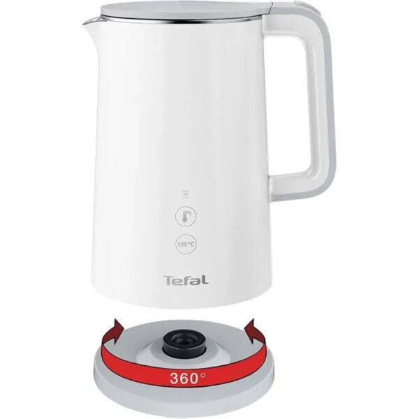 Bouilloire Sense TEFAL 1,5L 1500W Blanche KO693110