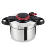Cocotte TEFAL Clipso Minute Easy 6L Noir/Inox P4620768