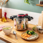 Cocotte TEFAL Clipso Minute Easy 6L Noir/Inox P4620768