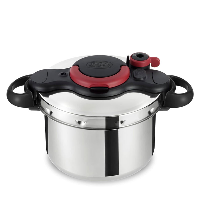 Cocotte TEFAL Clipso Minute Easy 6L Noir/Inox P4620768