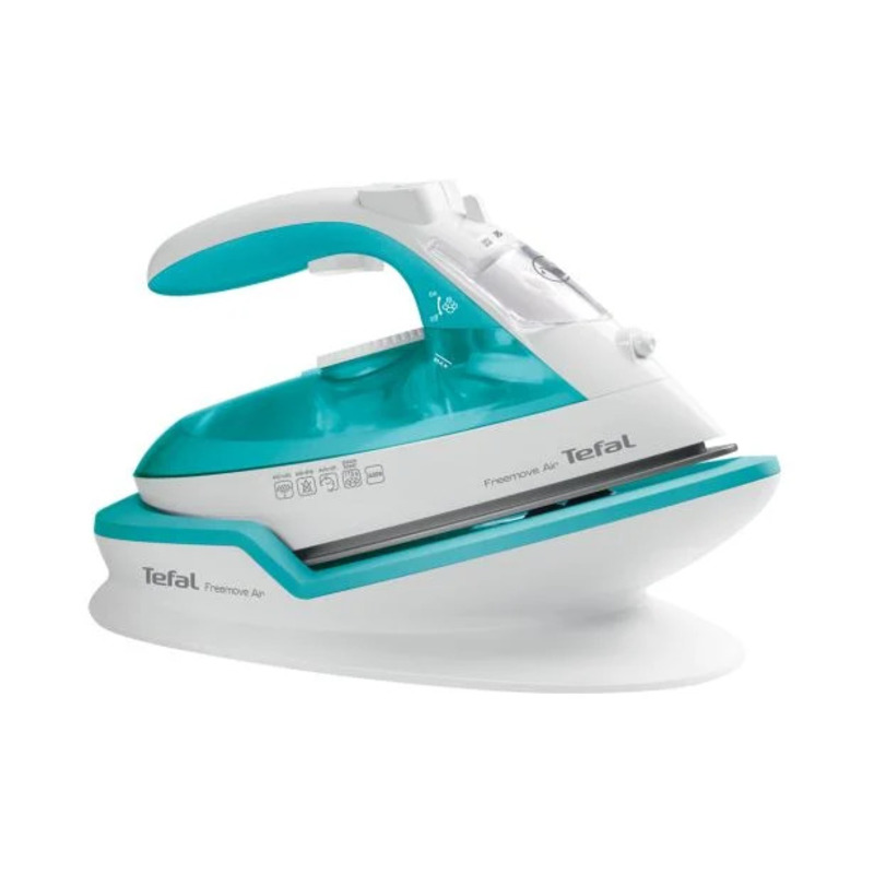 Fer à vapeur TEFAL sans fil 2400W Bleu/Blanc FV6520EO