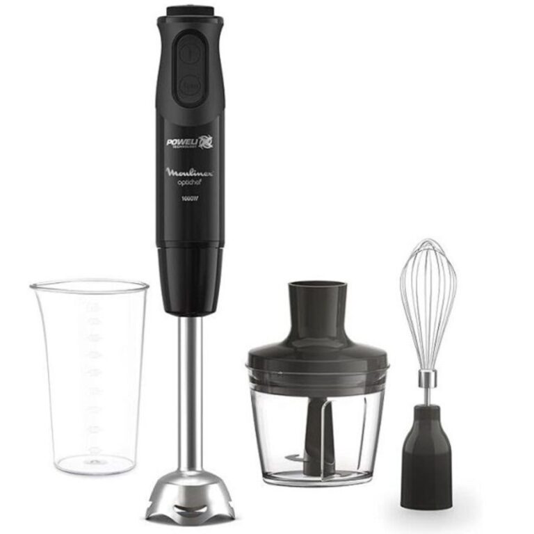 Mixeur MOULINEX 4 en 1 1000W Noir DD6552EG