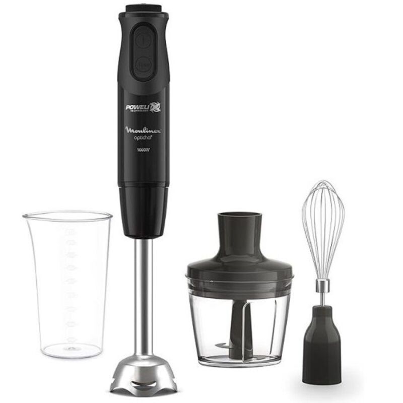 Mixeur MOULINEX 4 en 1 1000W Noir DD6552EG