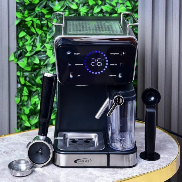Machine à Café Expresso Florence et Capsule 5 en 1 Florence 1350W HK429