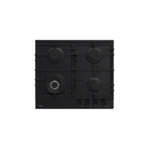 Plaque de cuisson FOCUS 4 Feux Fonte 60 cm Noir F.8004BS