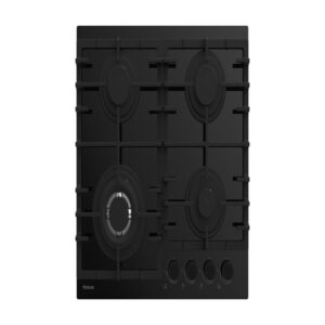 Plaque de cuisson FOCUS 4 Feux Vitro Fonte 60 Cm Noir F.8005BS