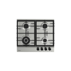 Plaque de cuisson FOCUS 4 Feux Fonte 60 cm Inox F.8004XS