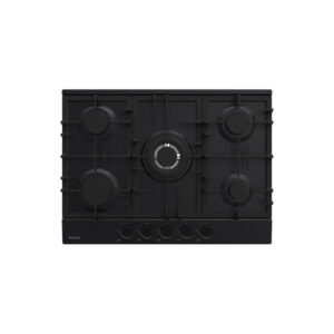 Plaque de cuisson FOCUS 5 Feux Fonte Noir 70 cm F.478B