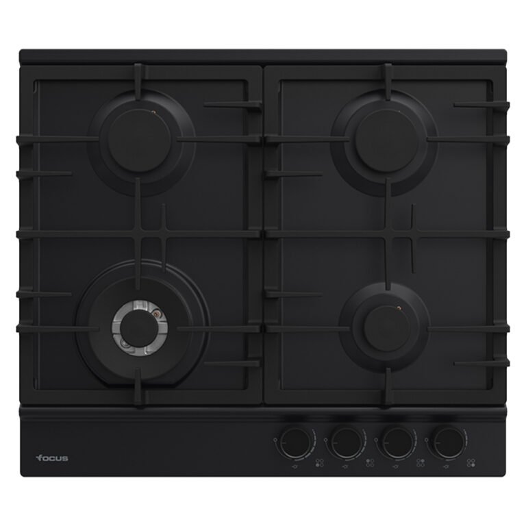 Plaque de cuisson FOCUS 4 Feux Fonte Noir 60 cm F.8004BS