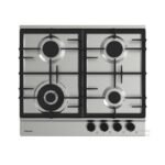 Plaque de cuisson FOCUS 4 Feux Fonte 60 cm Inox F.8004XS