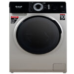 Machine à laver BRANDT 10,5 Kg Silver BAM104QVASBL