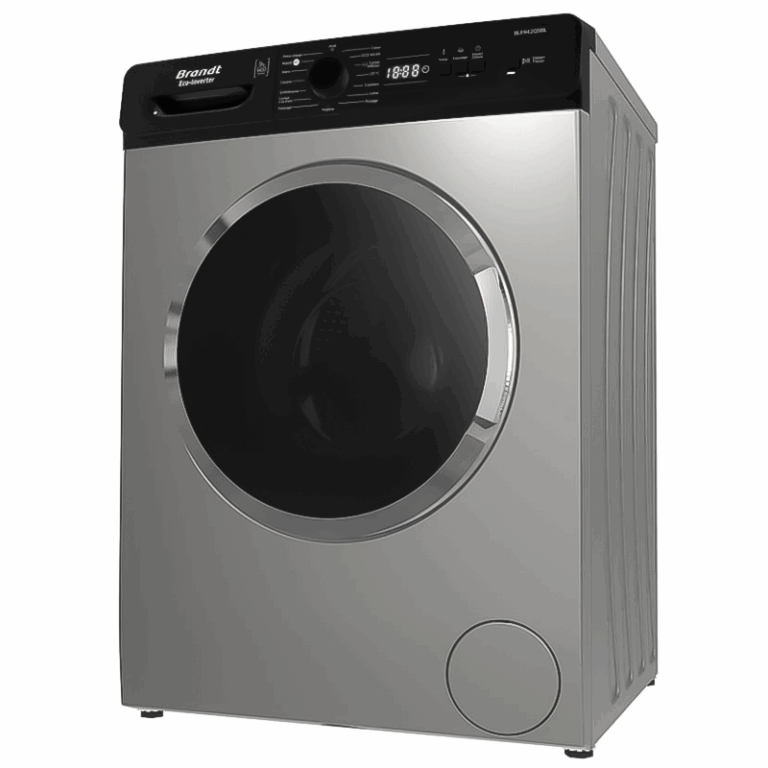 Machine à laver BRANDT 9Kg Inverter Silver BLF942S