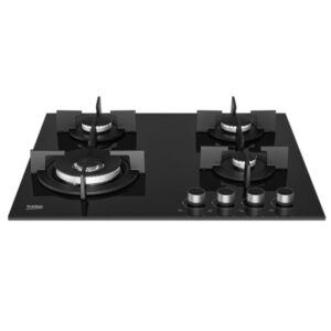 Plaque de Cuisson BEKO 60 cm Vitro Noir 4 Feux HCLW64222S