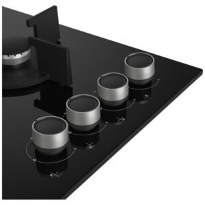 Plaque de Cuisson BEKO 60 cm Vitro Noir 4 Feux HCLW64222S