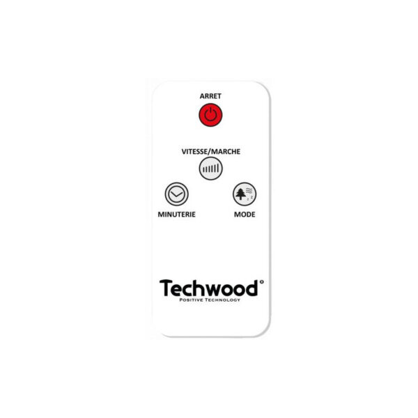 Ventilateur Sur Pied TECHWOOD Blanc TVE-473T