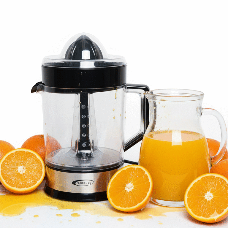 Presse-Agrumes Florence 50W 1.2L Noir HK-408