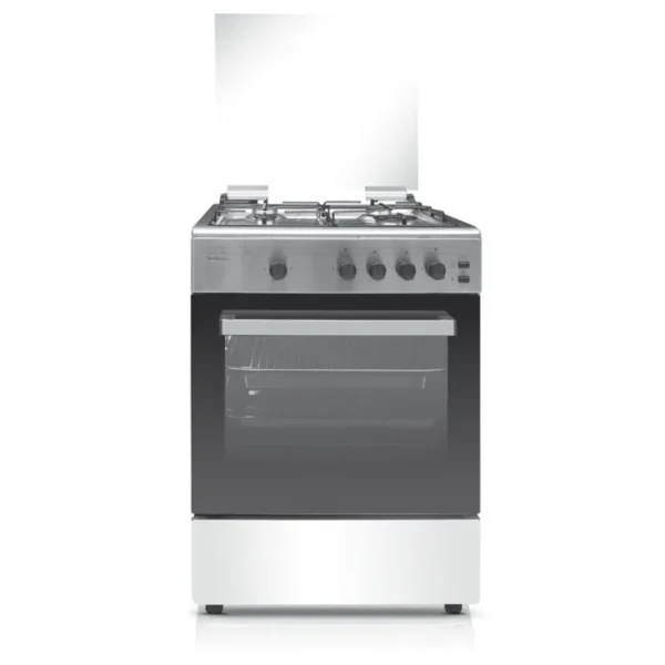 Cuisinière SOTACER 4 Feux 60 Cm Silver SF 607 XIV