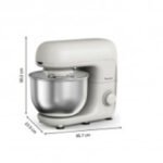 Robot Pâtissier MOULINEX Bake essentia 800W Bol Inox 4.8 L QA160110