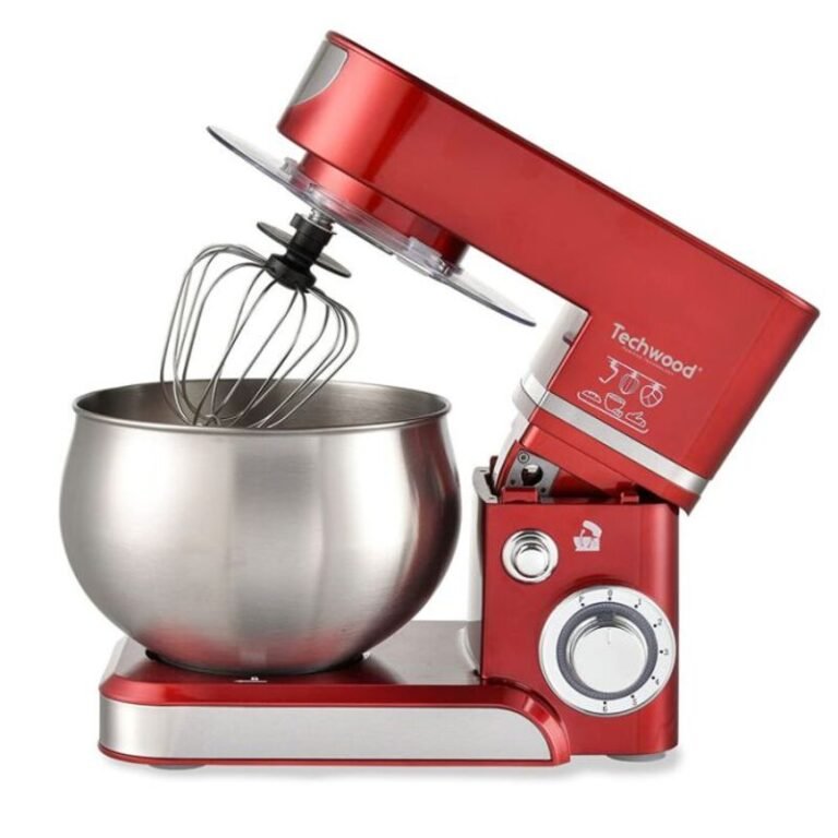 Robot Pétrin TECHWOOD 1000W 5L Rouge TRO-1065