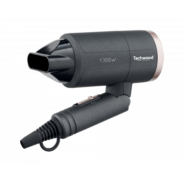 Sèche-Cheveux Techwood 1300W Noir TSC-1296