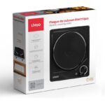 Plaque Encastrable LIVOO 1 Feu 1500W Noir DOC167N