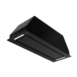 Hotte Encastrable INFINITY 80 Cm Verre Trempe Noir AGB2035-80B