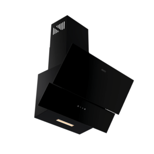Hotte Décorative INFINITY 90 Cm Verre Noir AGW 4015-90B
