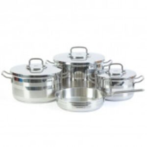 Batterie de Cuisine Korkmaz Astra 7 Pièces Inox A2054